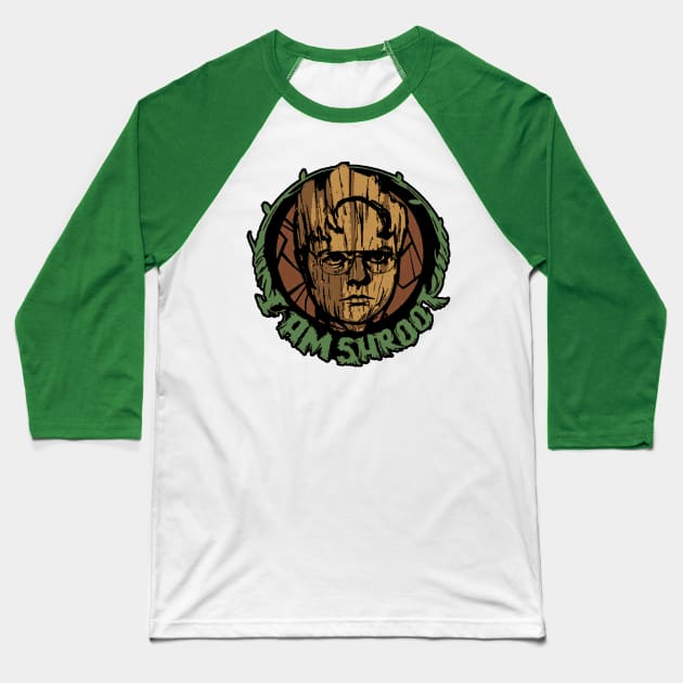 I Am Shroot Baseball T-Shirt by Frankenbuddha